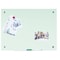 Bi-Silque Dry-Erase Board, Magnetic, 24"Wx1/4"Lx36"H, White BVCGL070107 - alternate 6